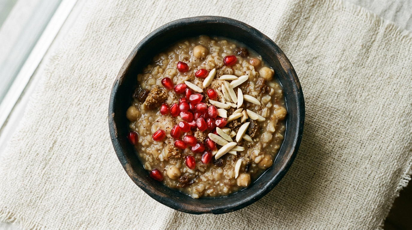 The Chemistry of Comfort: An Ashura Pudding Recipe