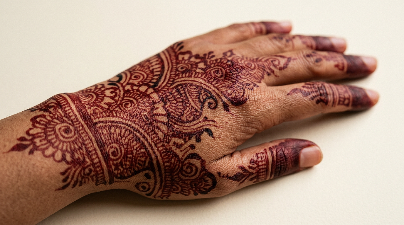 The 48-Hour Wait: Henna Stain Chemistry for Teej