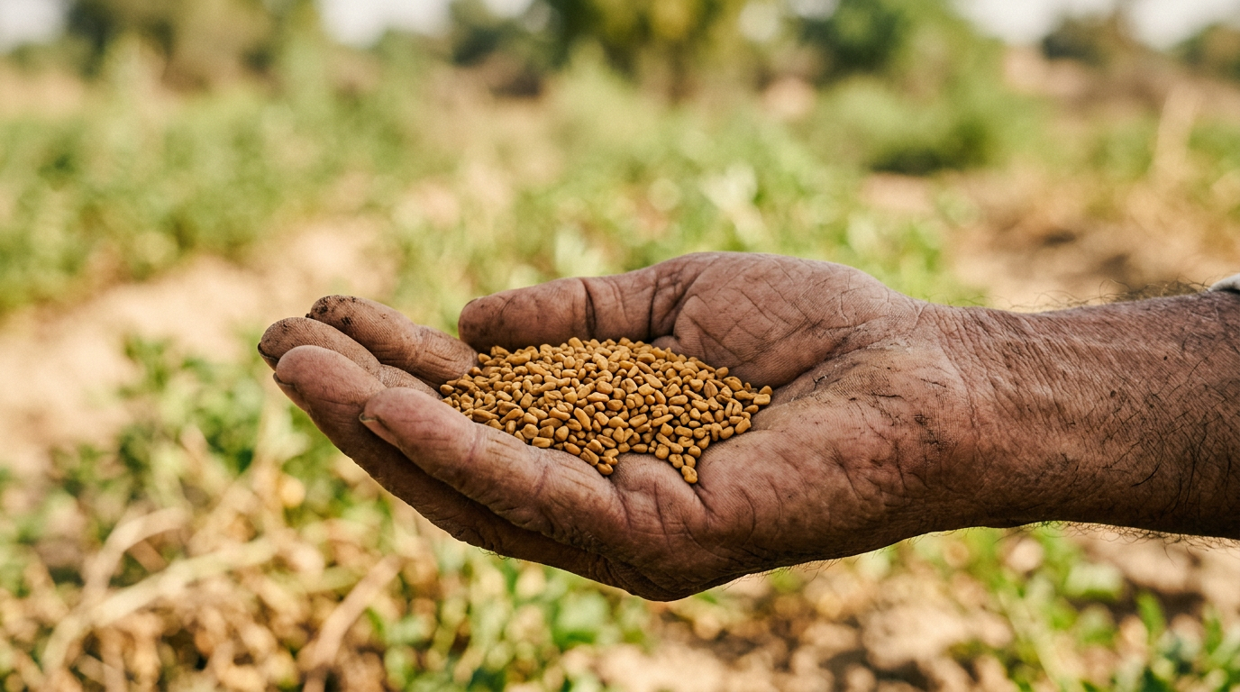 The Living Archive in a Rajasthan Methi Field